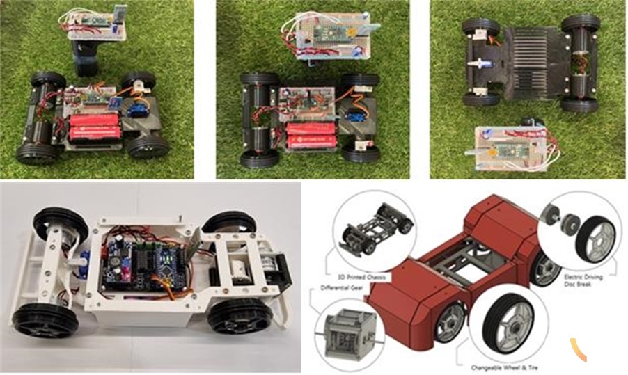 학생들이 제작한 자작 전기차 (사진=동양미래대)