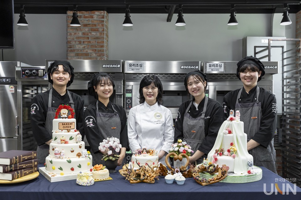 호텔제과제빵과. (사진=부산보건대 제공)