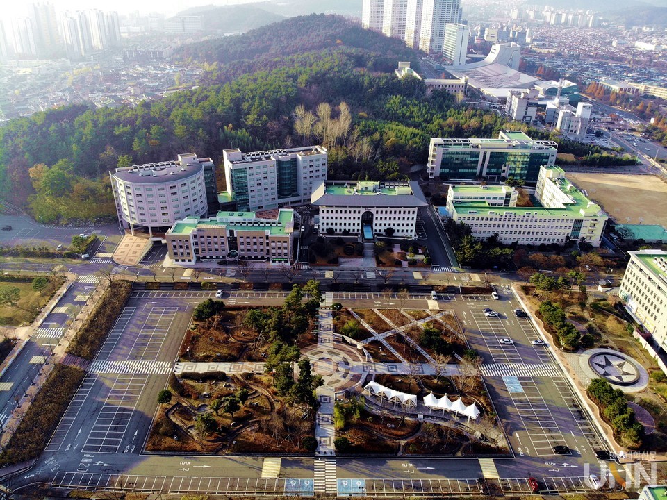 창원문성대학교 전경(첨단모빌리티공학과 학생 촬영) (사진=창원문성대)