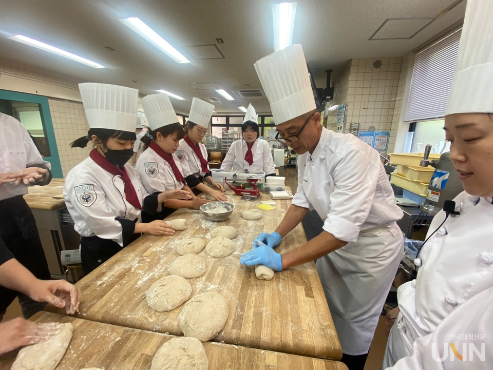 글로벌 현장실습 모습. (사진=거제대)