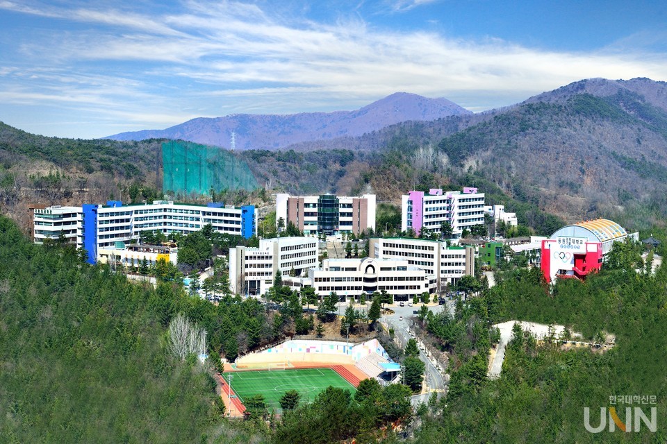 동원과학기술대 전경