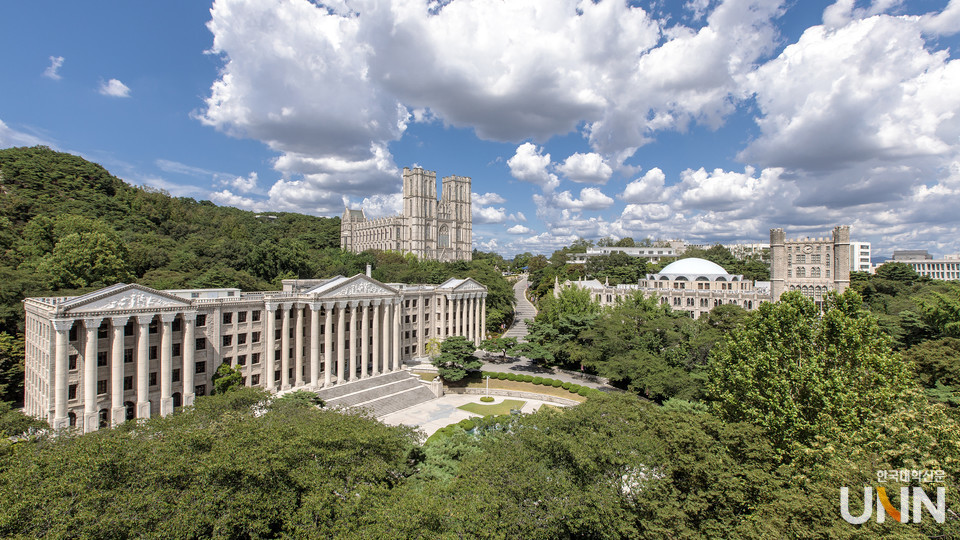 경희대 캠퍼스 전경.