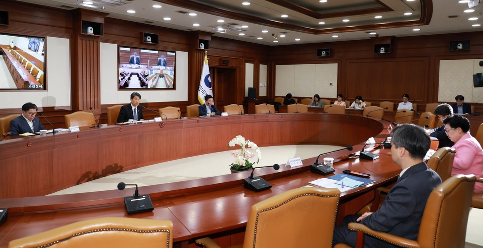 제7차 사회관계장관회의 현장. (사진=교육부)