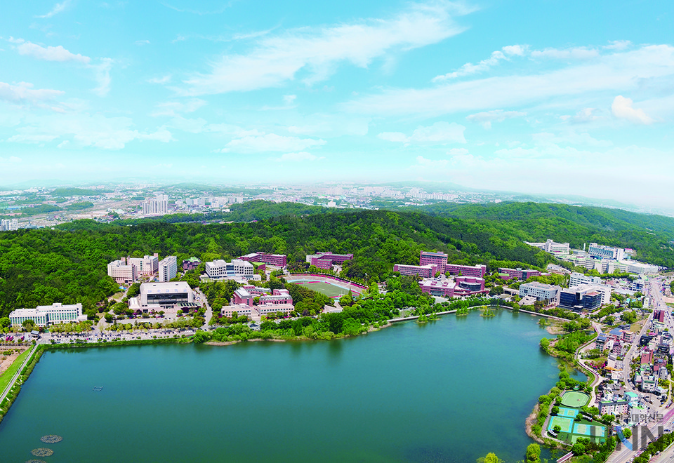 단국대 천안캠퍼스 전경.