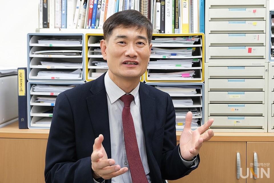 김대경 회장이 지역의 청년인구 정주를 높이기 위해서는 양질의 일자리가 필요하다고 의견을 밝히고 있다. (사진=본인 제공)