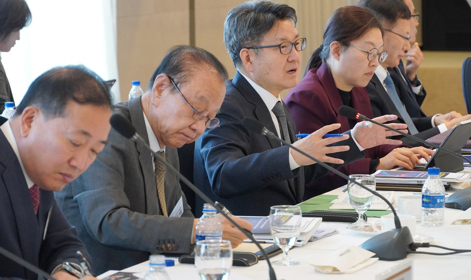 오석환 교육부 차관이 기조강연을 진행하고 있다. (사진=한명섭 기자)