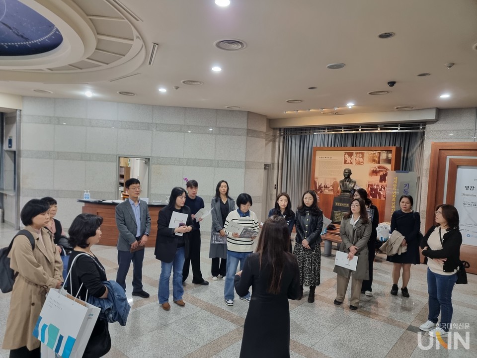 숭실대 대학일자플러스사업단은 2024학년도 도약보장패키지 멘토링 데이의 일환으로 대학탐방 특강을 진행했다(사진=숭실대)