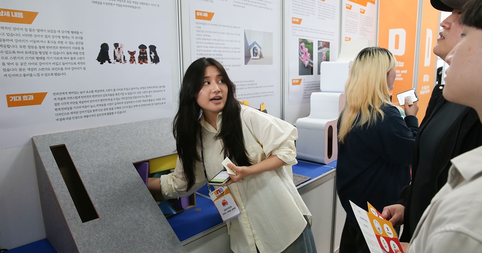 대구가톨릭대 캡스톤 엑스포 참가 모습. (사진=대구가톨릭대)