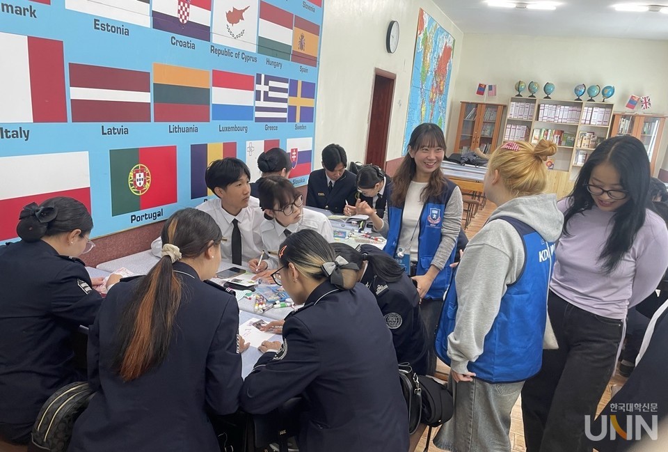 경동대-이크자삭대 학생 교류 모습. (사진=경동대)