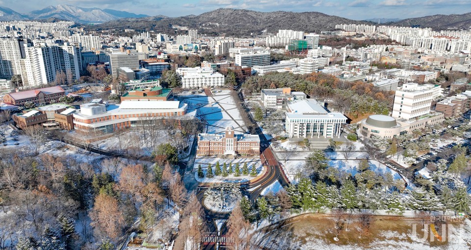 전남대  캠퍼스 전경.