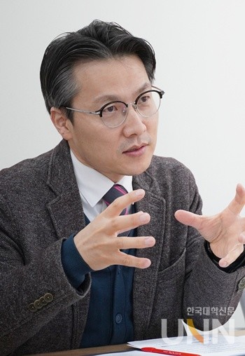 중앙라이즈센터 김봉문 센터장은 라이즈 안착을 위한 가장 중요한 요건으로 지자체의 전폭적 지원 및 지역라이즈센터의 전문성 확보 등을 꼽았다. (사진=한명섭 기자)