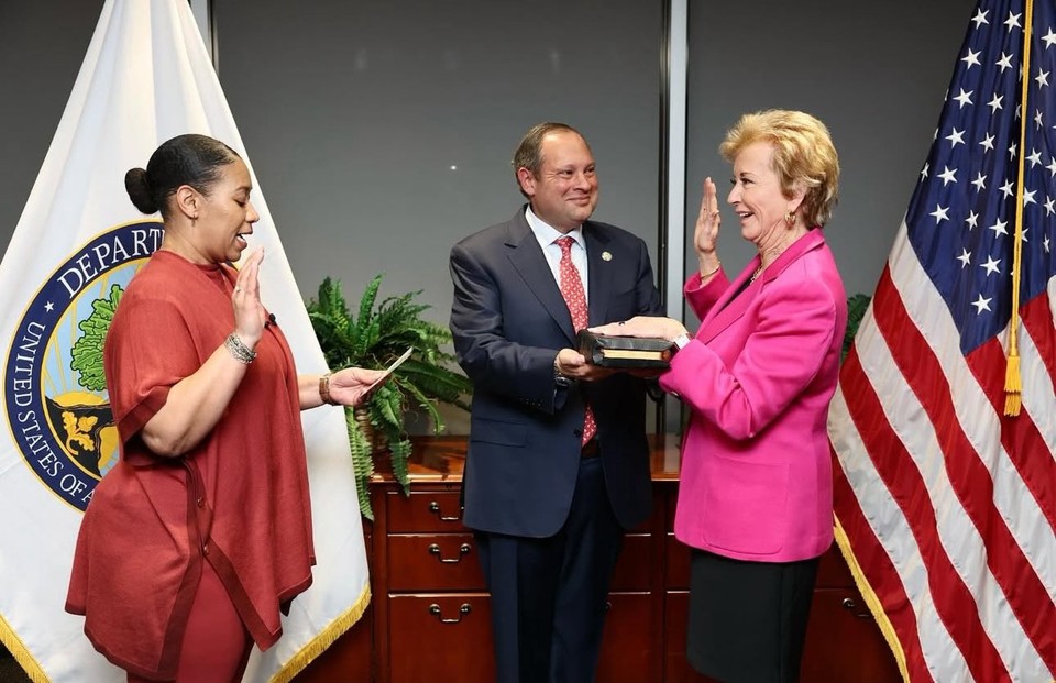 트럼프 행정부 제13대 교육부 장관으로 린다 맥마흔이 임명됐다. (사진=린다 맥마흔(Linda McMahon) 교육부 장관 X 공식계정) 