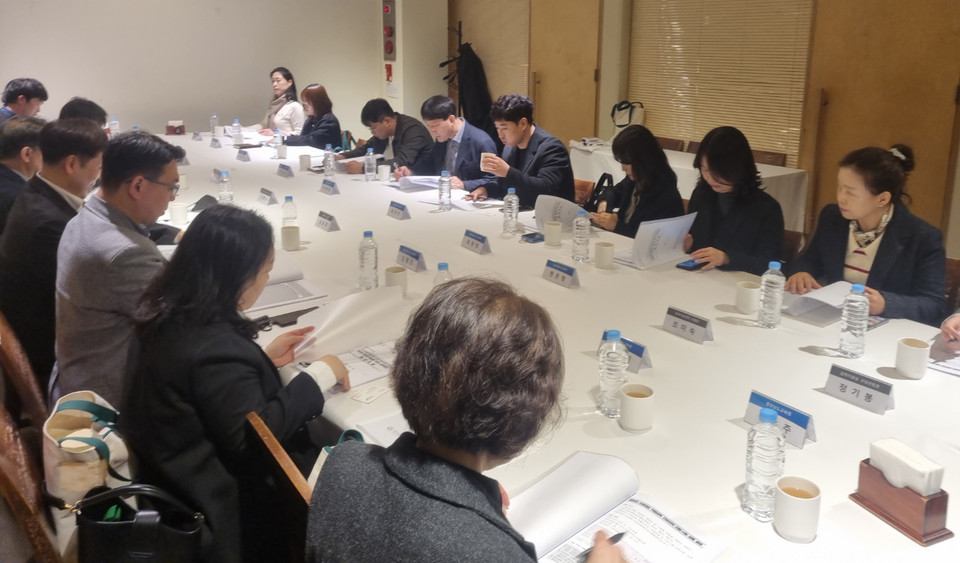 전국 시·도교육청 대입 담당 장학사 자문회의. (사진=전문대교협)