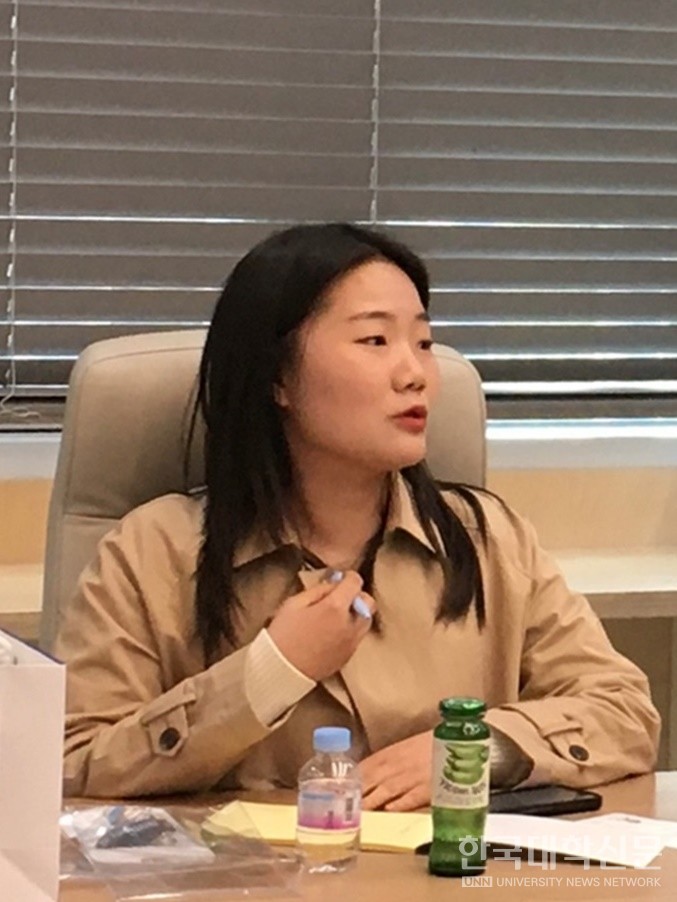 이지혜 사원 (사진=윤채빈 기자)