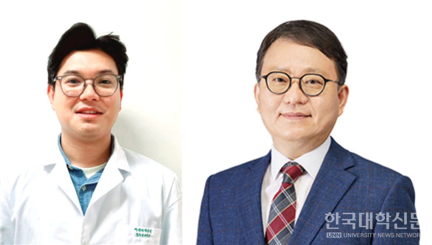 순천향대 재생의학교실 박사과정 프라야스 차카마(왼쪽), 이병택 교수.