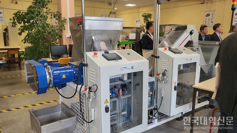 현지시간으로 2일 방문한 보클뤼즈 공공직업교육훈련센터(GRETA-CFA Vaucluse, 이하 그레타-CFA)의 산업관리 실습실 모습. (사진=주지영 기자)