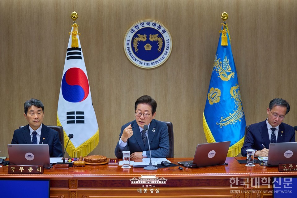 이재명 대통령이 25일 열린 국무회의에서 발언을 하고 있다. (사진=대통령실)