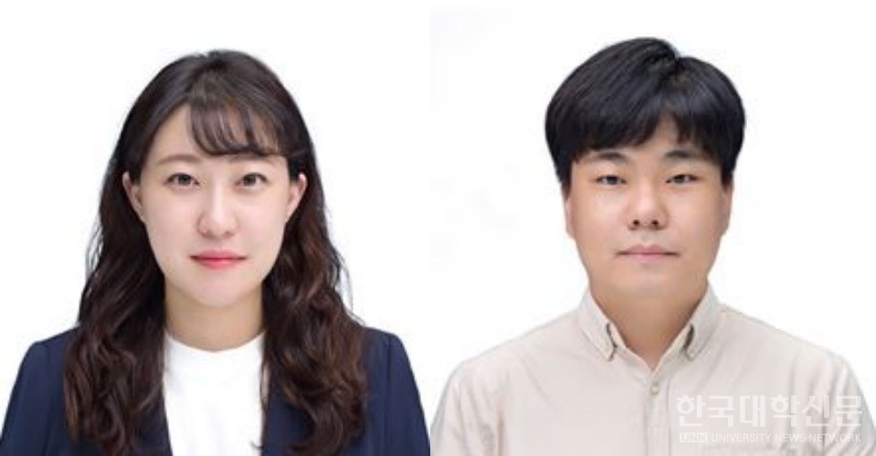 이서윤 한림대 융복합 유전체 연구소 연구교수(왼쪽), 김재진 한림대 생명과학과 교수