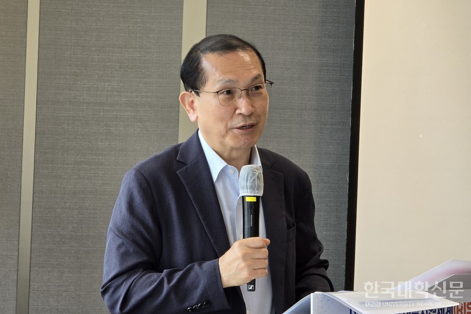 김창길 농어촌분과위원장이 인사말을 하고 있다. (사진=임연서 기자)