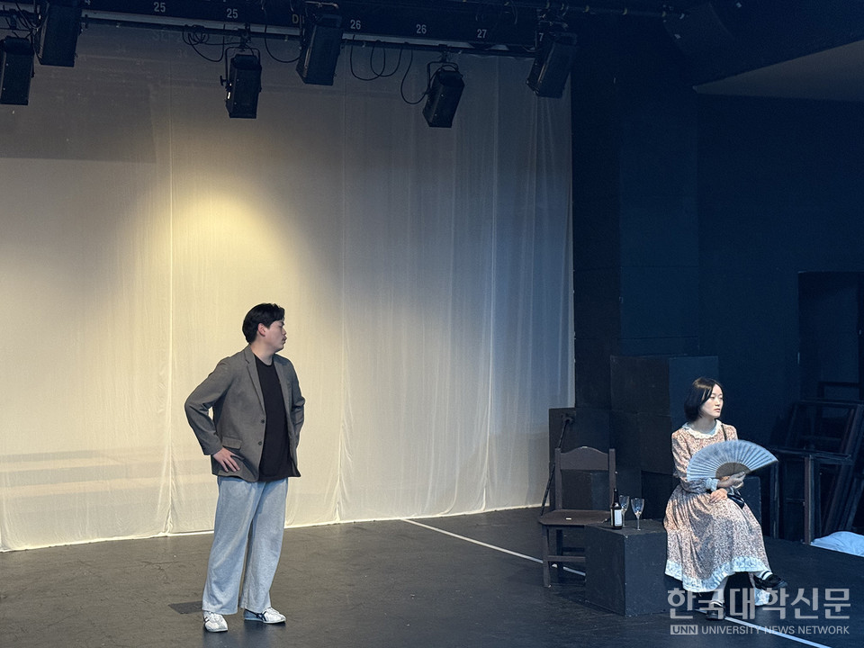 벚나무동산 연습 장면.