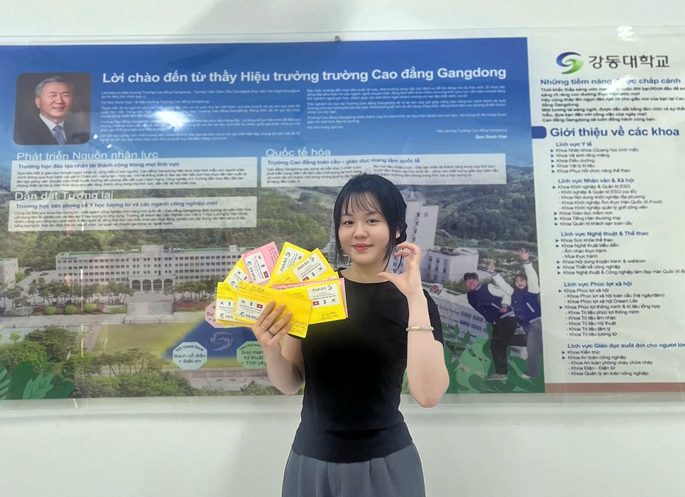 강동대 글로벌교육원이 마련한 유학생 마음의 편지 전달 프로그램이 주목받고 있다. (사진=강동대)