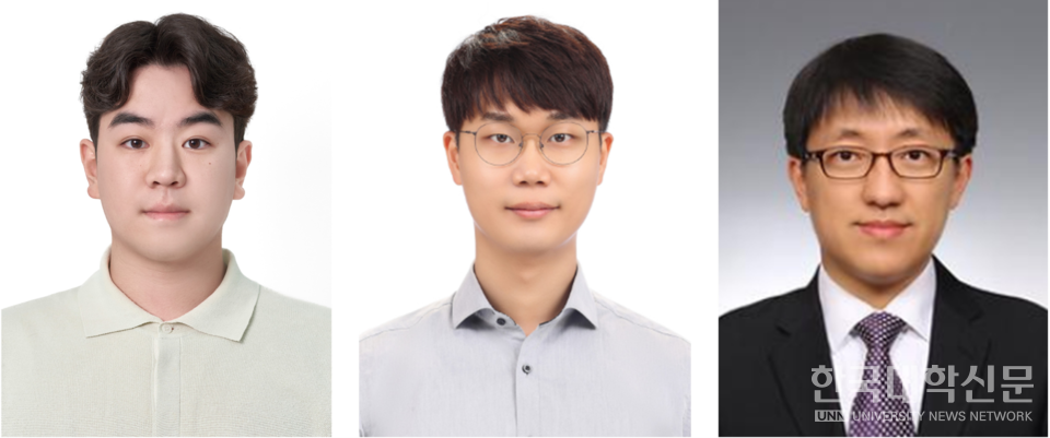 (왼쪽부터) 한양대 류희승 연구원, 한양대 임희대 교수, 강원대 임형규 교수 .