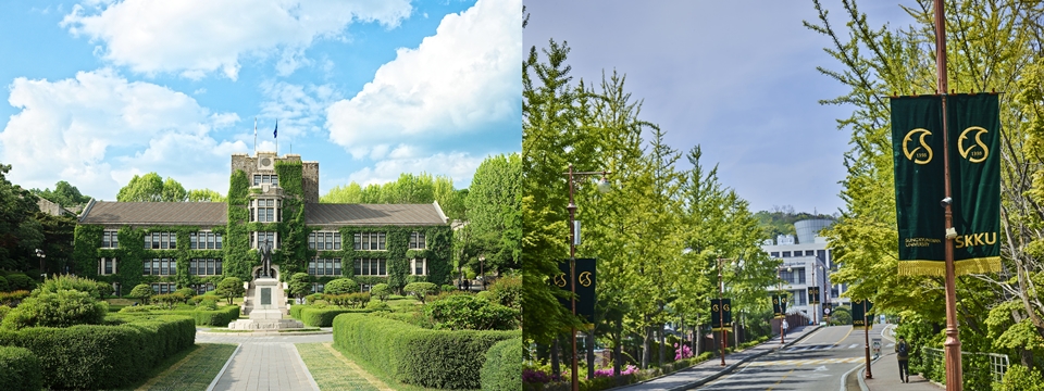 (왼쪽부터) 연세대, 성균관대 전경. (사진=한국대학신문DB)