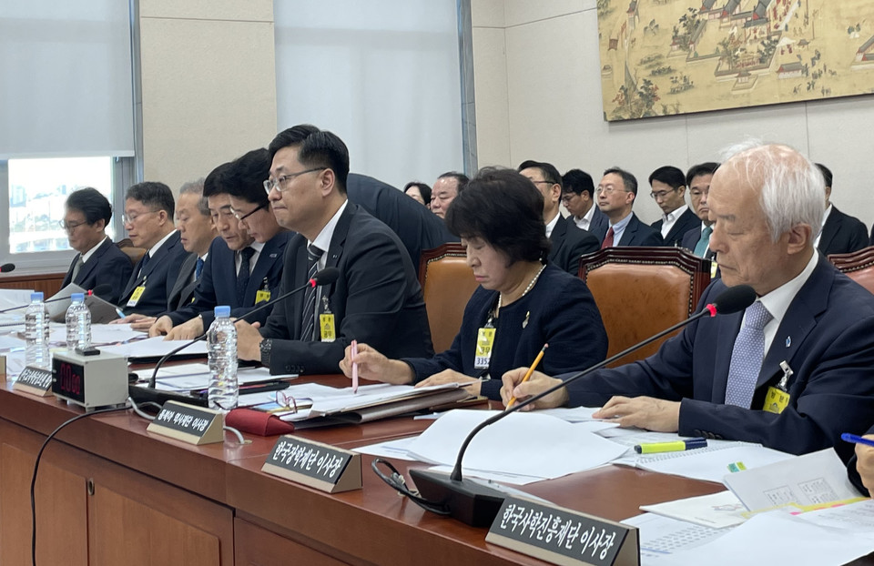 지난 16일 진행된 2025 교육위 국감. (사진=김소현 기자)