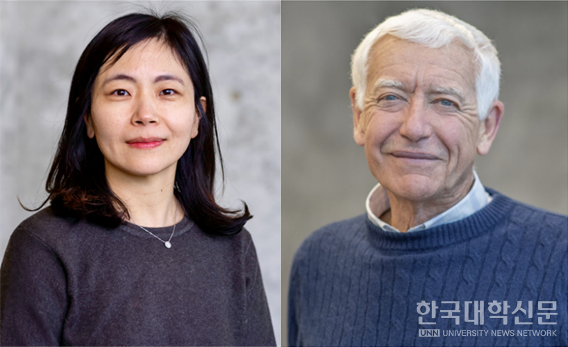 유정수 교수(왼쪽)와 피터 존스 교수.